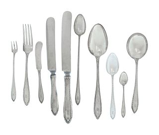 An American Sterling Silver Partial Flatware Service