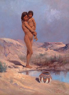 Edgar Paxson, Apache Kids, 1891