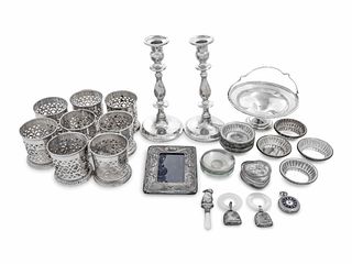 A Collection of Silver Items