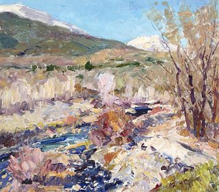 Walt Gonske, On Lake Creek, Colorado