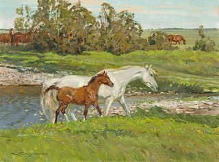 Robert Lougheed, Mare and Foal