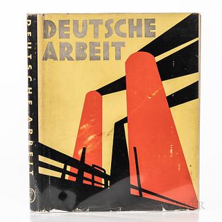 Hoppe, Emile Otto (1878-1972) Deutsche Arbeit Bilder Vom Wiederaufstieg Deutschlands. Berlin: Im Verlag Ullstein, 1930. First edition,