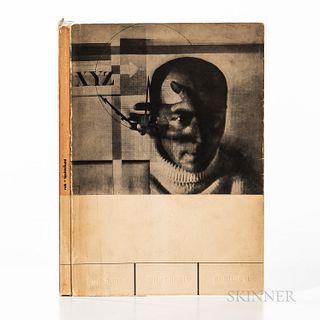 foto-auge [photo-eye]. Stuttgart: Druck von Heinrich Fink, 1929. Folio, pictorial and embossed staple-bound soft paper boards, edited b