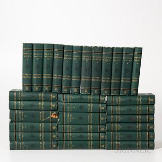 Dickens, Charles (1812-1870) Collected Works. The Standard Edition, London: Chapman and Hall, 1873-1876, 30 vols. 8to, in original publ