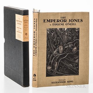 O'Neill, Eugene (1888-1953), The Emperor Jones. New York: Boni & Liveright, 1928. Number 599 of 775 limited edition copies signed by th
