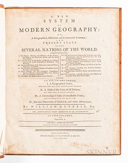 Guthrie, William (1708-1770) A New System of Modern Geography: or, A Geographical, Historical, and Commercial Grammar; and Present Stat