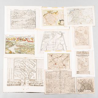 Seventy-two Maps of Europe and European Cities, 1545-1860. Predominantly atlas-style maps of Europe and its cities, many of the Mediter