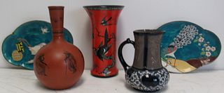 5 Pieces Of Antique Porcelain.