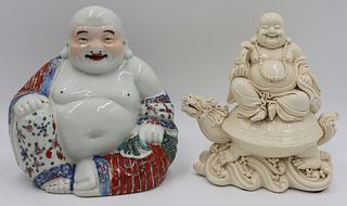 Happy Buddha Grouping Including Blanc de Chine.