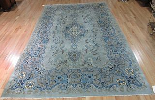 Large And Finely Hand Woven Carpet.