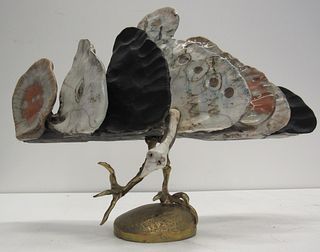 Jean Linard  (FR1931 - 2010) Signed Bird Sculpture