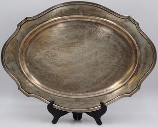 STERLING. Gorham Plymouth Sterling Serving Tray.