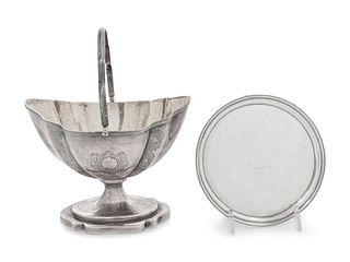 Two George III Silver Table Articles