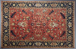 Agra Serapi Carpet, 8' 10 x 12.