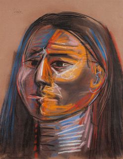 Channing Peake
(American, 1910-1989)
Portrait of a Native American