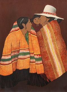 Katalin Ehling
(American, b. 1941)
Navajo Family