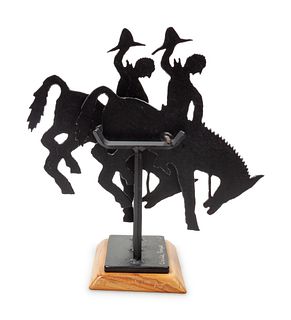 Charles Ringer
(American, b. 1948)
Bucking Horse Kinetic Sculpture, 1987