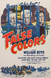 Vintage Movie Poster, False Colors
37 x 25 inches