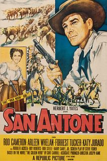 Vintage Movie Poster, San Antone
38 x 25 inches