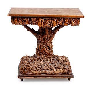 Adirondack Style Hall Table
height 30 x width 30 1/2 x depth 15 1/2 inches