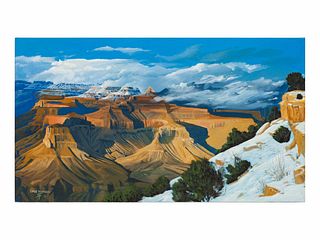Chris Peshlakai
(American, 20th Century)
Grand Canyon Landscape