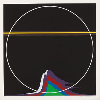 Thomas Whelan Benton
(American, 1930-2007)
A pair of prints (Red Mountain; Rainbow Mountain), 1979-1981