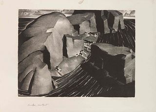 Stow Wengenroth
(American, 1906-1978)
A group of three prints (Rocks, Eastport, Maine, 1931; Deep Forest, Booth Bay Harbor, Maine, 1937; Spirit of New