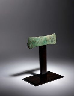 A Minoan Bronze Double Axe
Width 7 inches.