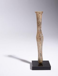 A Roman Glass Unguentarium
Height 6 1/2 inches.