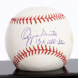 Ozzie Smith Autograph Major League Signed Baseball