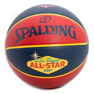 Limited-edition 2007 All-Star Las Vegas basketball