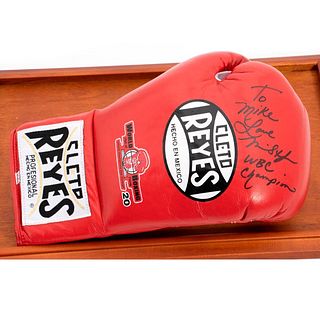 WBC Champion Autographed boxing glove