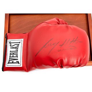 Autographed Boxing Glove By Ricky Hatton