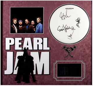 Pearl Jam Band Signed CD