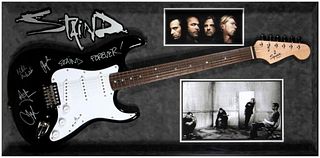 Staind signed guitar