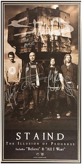 Staind Signed poster