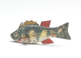 Fish decoy, John Tax, Osakis, Minnesota.
