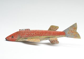 Fish decoy, William Faue, Minnesota.