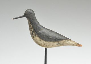 Yellowlegs by a member of the Verity family, Seaford, Long Island, last quarter 19th century.