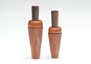 Duck and goose call set, Johnny Marsh.