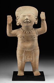 Veracruz Pottery Sonriente Figure - Depicting a Child
