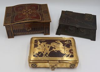 (3) Continental Decorative Boxes.