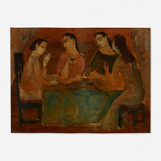 Max Weber, Four Seated Figures