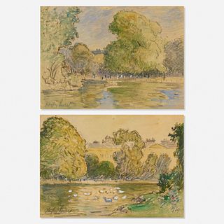 Hayley Lever, Hyde Park, London (two works)