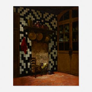 Francis Millet, The Artist's Kitchen, Antwerp