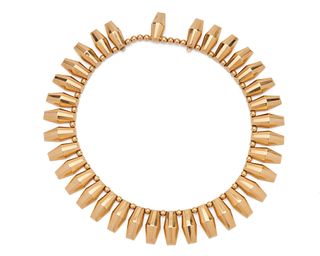 M.C. MOSSALONE 14K Gold Necklace