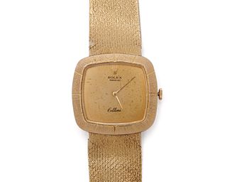 ROLEX 18K Gold "Cellini" Wristwatch