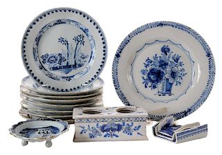 Delft Inkstand and Table Articles