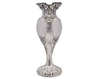 SHIEBLER Silver Vase