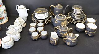 Japanese And Chinese Porcelain Items .